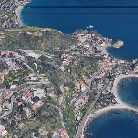 Urbis Taormina, Luxury In The Heart Of With Swimming Pool & Lift Villa *